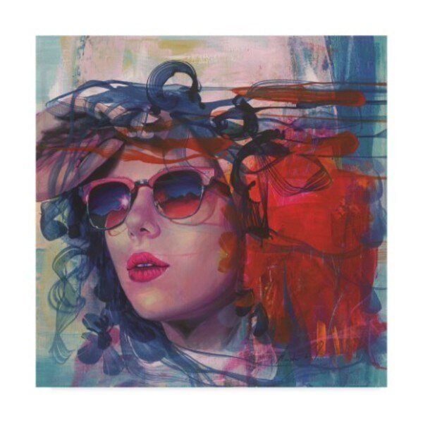 Andrea Palacios 'Vogue II' Canvas Art, 14x14, Trademark Fine Art, Mfr#: MA00944-C1414GG
